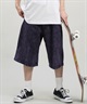 SANTACRUZ サンタクルーズ ショートパンツ メンズ デニムショーツ ロング丈 Big Mouth Pigment Denim Shorts 502242501 ムラサキスポーツ限定(BROWN-M)