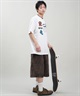 SANTACRUZ サンタクルーズ ショートパンツ メンズ デニムショーツ ロング丈 Big Mouth Pigment Denim Shorts 502242501 ムラサキスポーツ限定(BROWN-M)