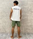 【クーポン対象】RVCA ルーカ BD041-856 メンズ ラッシュガード タンクトップ UVカット 水陸両用 ユーティリティ 速乾 バックプリント KK1 D23(BKWT-S)