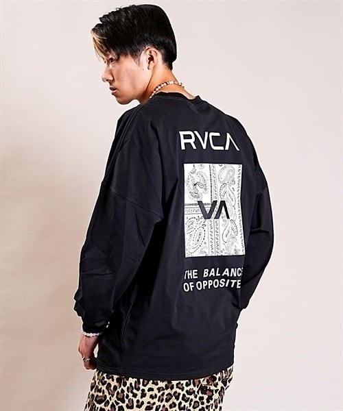 RVCA ルーカ BD041-P06 メンズ ラッシュガード 長袖 UVケア ラッシュ