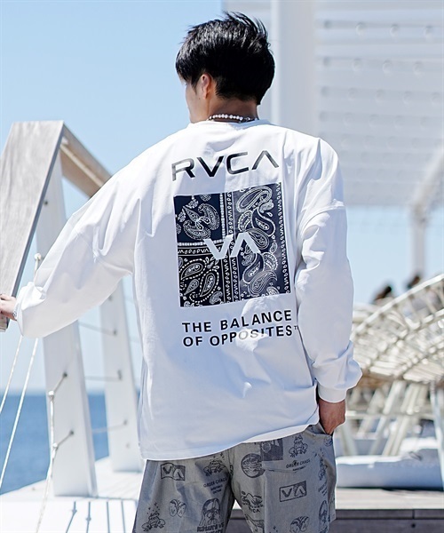 RVCA ルーカ BD041-P06 メンズ ラッシュガード 長袖 UVケア ラッシュ