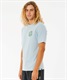 RIPCURL リップカール 13AMRV メンズ ラッシュガード 半袖 UVカット 水陸両用 ユーティリティ ラッシュTシャツ 速乾 KX1 D23(BK-M)