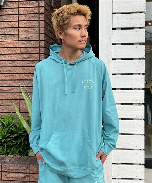 【クーポン対象】BILLABONG ビラボン BD011-860 メンズ ラッシュガード プルオーバーパーカー 長袖 UVカット 水陸両用 ユーティリティ 吸水速乾 KX1 D23(GRWT-M)