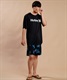 Hurley ハーレー  メンズ ラッシュガード 半袖 UVカット 水陸両用 ユーティリティ ラッシュTシャツ 吸水速乾 MRG2310032(WT-S)