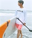 Hurley ハーレー メンズ ラッシュガード 長袖 UVカット 水陸両用 ユーティリティ ラッシュTシャツ 吸水速乾  MRG2310033(BK-S)