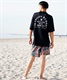 Hurley ハーレー PHANTOM 23S01MRG05 メンズ ラッシュガード 半袖 UVカット モックネック ラッシュTシャツ 水陸両用 ユーティリティ KX2 E25(WT-M)