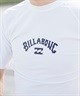 BILLABONG ビラボン メンズ 半袖 ラッシュガード タイトフィット ラウンドネック UVカット BE011-852(WHT-M)