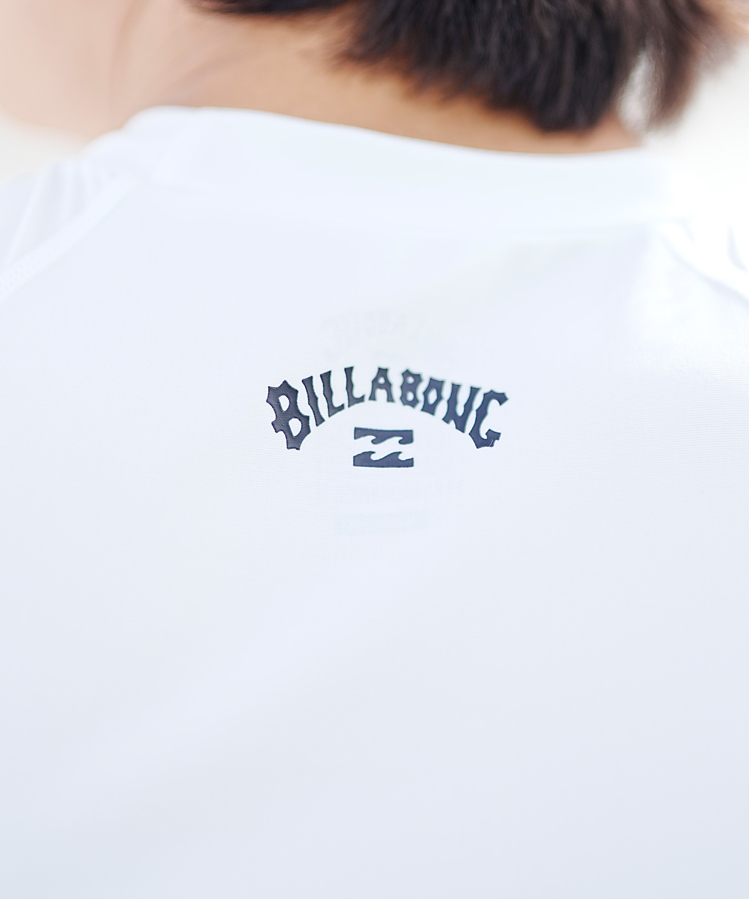 BILLABONG ビラボン メンズ 半袖 ラッシュガード タイトフィット ラウンドネック UVカット BE011-852(WHT-M)