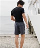 BILLABONG ビラボン メンズ 半袖 ラッシュガード タイトフィット ラウンドネック UVカット BE011-852(WHT-M)