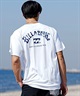 BILLABONG ビラボン メンズ 半袖 ラッシュガード Tシャツ バックプリント ユーティリティ 水陸両用 UVカット BE011-856(BLK-M)