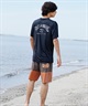 【クーポン対象】BILLABONG ビラボン メンズ 半袖 ラッシュガード Tシャツ バックプリント ユーティリティ 水陸両用 UVカット BE011-856(MIL-M)