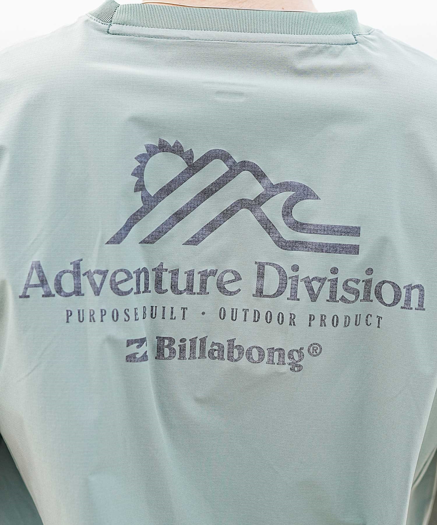 【クーポン対象】BILLABONG ビラボン メンズ 半袖 ラッシュガード ユーティリティ 水陸両用 撥水 速乾 BE011-865(CRM-M)