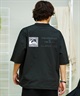 QUIKSILVER クイックシルバー メンズ ラッシュガード Tシャツ 半袖 水着 UVカット QLY241633M ムラサキスポーツ限定(BLK-M)