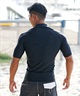 【クーポン対象】QUIKSILVER クイックシルバー メンズ ラッシュガード 半袖 Tシャツ 水着 UVカット ALL TIME SR QLY241022(WHT-M)