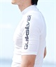 【クーポン対象】QUIKSILVER クイックシルバー メンズ ラッシュガード 半袖 Tシャツ 水着 UVカット ALL TIME SR QLY241022(WHT-M)