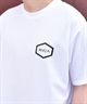 【クーポン対象】【ムラサキスポーツ限定】  RVCA ルーカ HEX SURF SS メンズ ラッシュガード 半袖 Tシャツ 水陸両用 ユーティリティ BE041-P81(BLK-S)