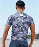 RVCA ルーカ メンズ ラッシュガード 水着 半袖 吸水速乾 ブランドロゴ UVカット BE041-863(GPA0-S)