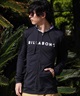 BILLABONG ビラボン メンズ 長袖 ラッシュガード パーカー ジップアップ UVケア ロゴ フード BE01A-852(NVY-S)