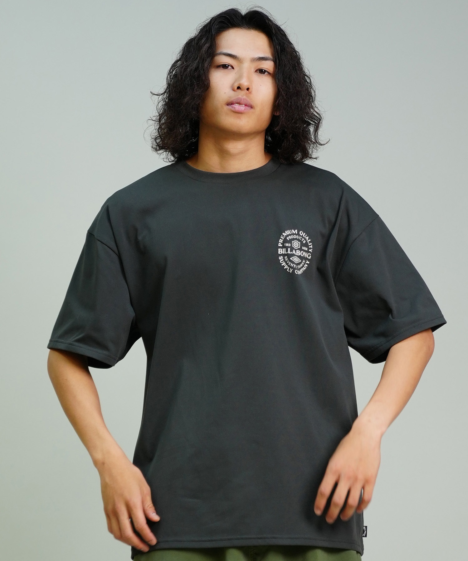 BILLABONG ビラボン ラッシュガード 半袖 水陸両用 メンズ Tシャツ バックプリント UVカット ユーティリティ SOFFTY TEE BE01A-860(SFO-M)