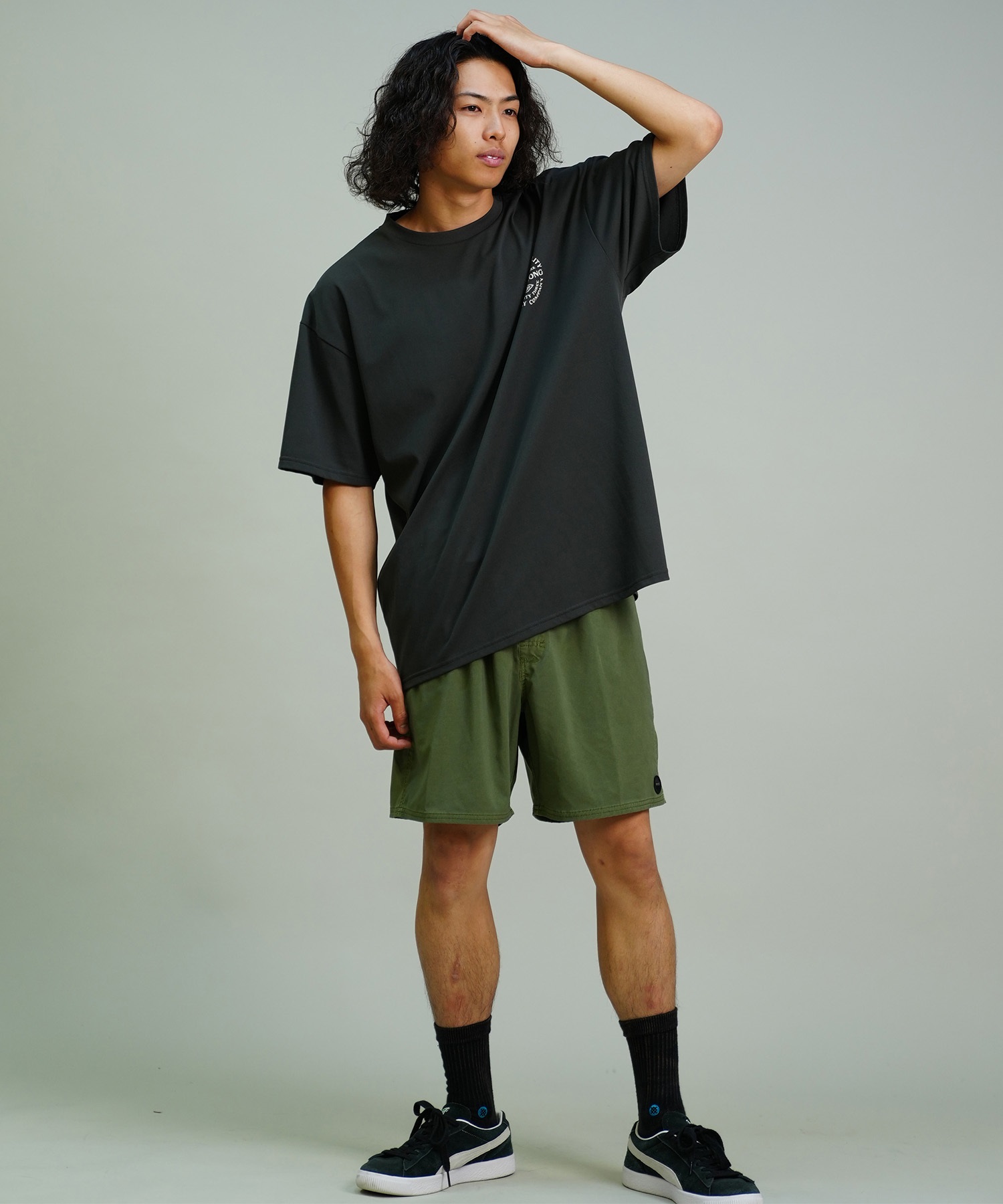 BILLABONG ビラボン ラッシュガード 半袖 水陸両用 メンズ Tシャツ バックプリント UVカット ユーティリティ SOFFTY TEE BE01A-860(SFO-M)