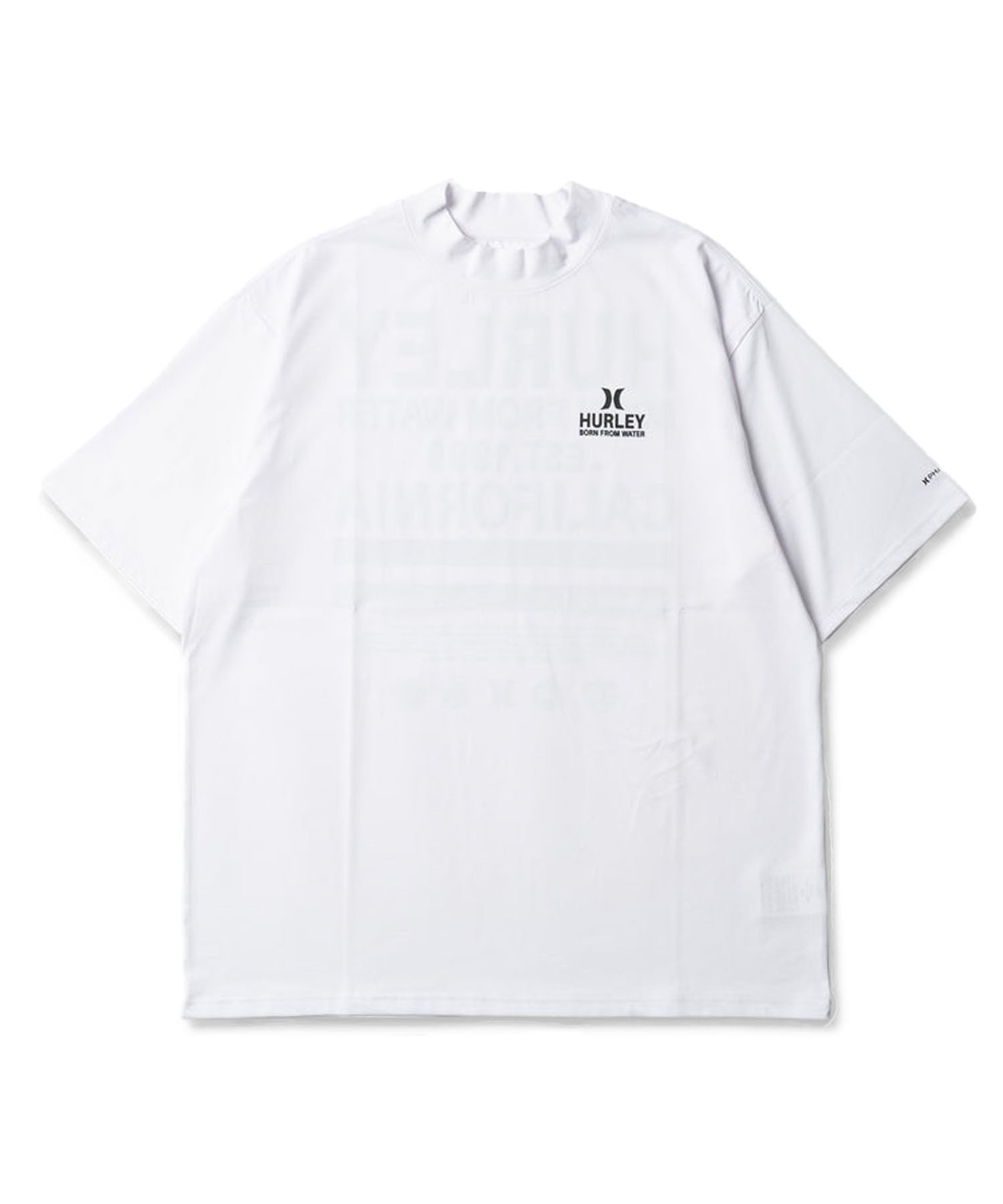 Hurley ハーレー PHANTOM OVERSIZE CAL MOCK メンズ ラッシュガード 半袖 ユーティリティ MUT2411030(WHT-M)