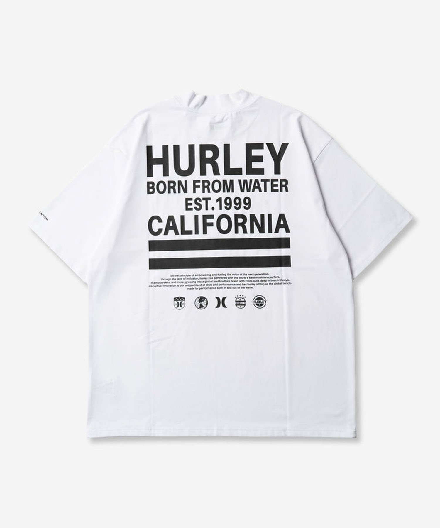 Hurley ハーレー PHANTOM OVERSIZE CAL MOCK メンズ ラッシュガード 半袖 ユーティリティ MUT2411030(WHT-M)