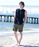 Hurley ハーレー PHANTOM LEOPAD SQUARE SLEEVELESS メンズ ラッシュガード 水陸両用 24MRSMUT011(WHT-S)