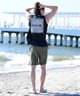 Hurley ハーレー PHANTOM LEOPAD SQUARE SLEEVELESS メンズ ラッシュガード 水陸両用 24MRSMUT011(WHT-S)