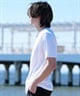 Hurley ハーレー メンズ 半袖Tシャツ ラッシュガード 水陸両用 UVケア ブランドロゴ MRG2411028(WHT-S)