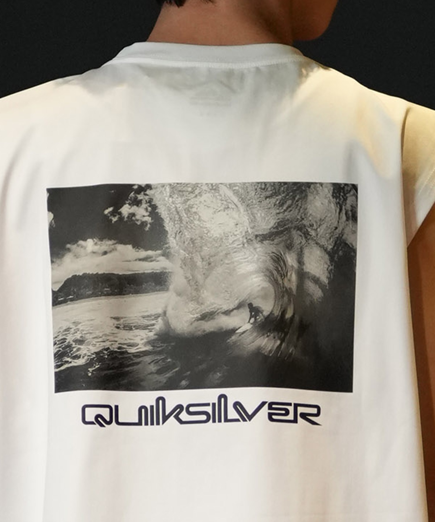 QUIKSILVER クイックシルバー ラッシュガード タンクトップ メンズ 水陸両用 速乾 UVカット QLY242619M ムラサキスポーツ限定(WHT1-M)