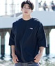 FILA フィラ メンズ ラッシュガード Tシャツ 半袖 ポケット付き オーバーサイズ 水陸両用 ユーティリティ UVカット 414903 ムラサキスポーツ限定(WT-M)