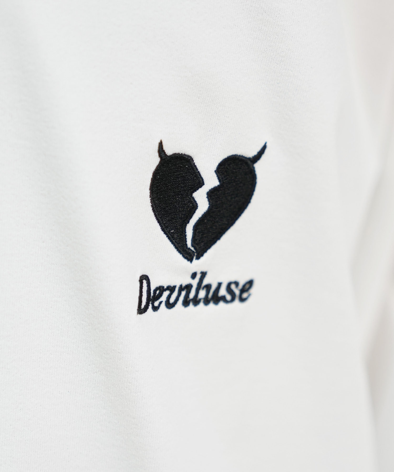 DEVILUSE デビルユース メンズ ラッシュガード 長袖 Tシャツ オーバーサイズ 水陸両用 ムラサキスポーツ限定 243OO1LT089DU(WHT-M)