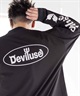 DEVILUSE デビルユース メンズ ラッシュガード 長袖 Tシャツ オーバーサイズ 水陸両用 ムラサキスポーツ限定 243OO1LT089DU(WHT-M)