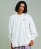 RVCA ルーカ メンズ ラッシュガード 長袖 Tシャツ バックプリント 裾ドローコード ドロスト 水陸両用 BE04A-P06(WHT-S)