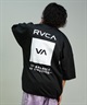 RVCA ルーカ メンズ ラッシュガード 半袖 Tシャツ バックプリント 裾ドローコード ドロスト 水陸両用 BE04A-P25(WHT-S)