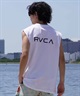 RVCA ルーカ メンズ ラッシュガード タンクトップ オーバーサイズ バックプリント 水陸両用 ムラサキスポーツ限定 BE04A-P36(WHT-S)