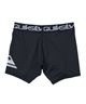 QUIKSILVER クイックシルバー メンズ インナーショーツ アンダーショーツ ボクサーパンツ 水着 QS LOGO QUD241023(BLK5-S)