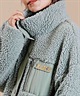 ROXY/ロキシー レディース ジャケット ジップアップ ルーズシルエット モコモコ ジャケット RJK234014(CHO-M)