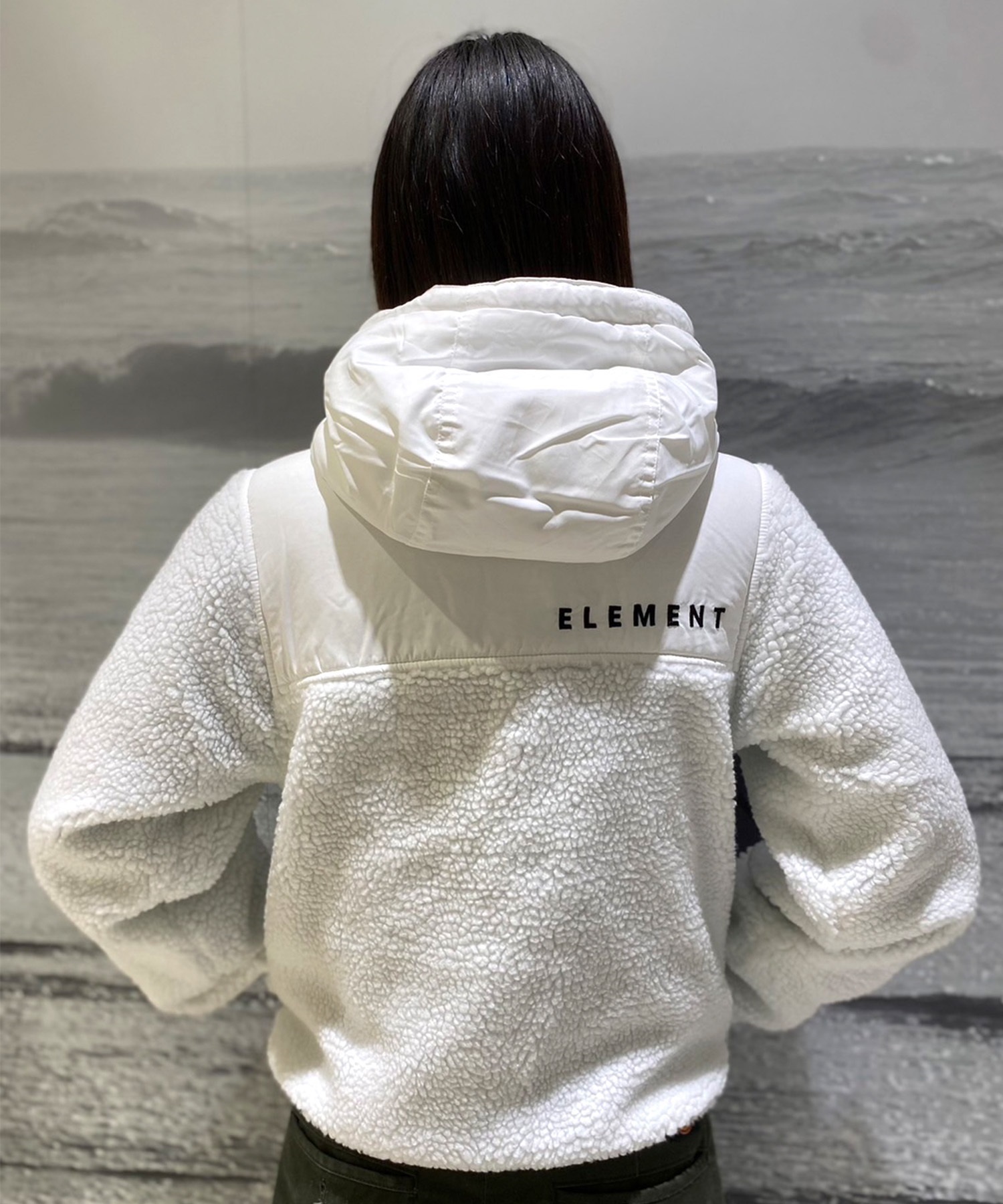 ELEMENT/エレメント BOA HOOD WOMEN レディース ボアジャケット