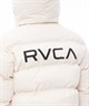 RVCA/ルーカ レディース 中綿ジャケット ２WAY BD044-769 BALANCE PUFFER HD JKT(BLK-M)