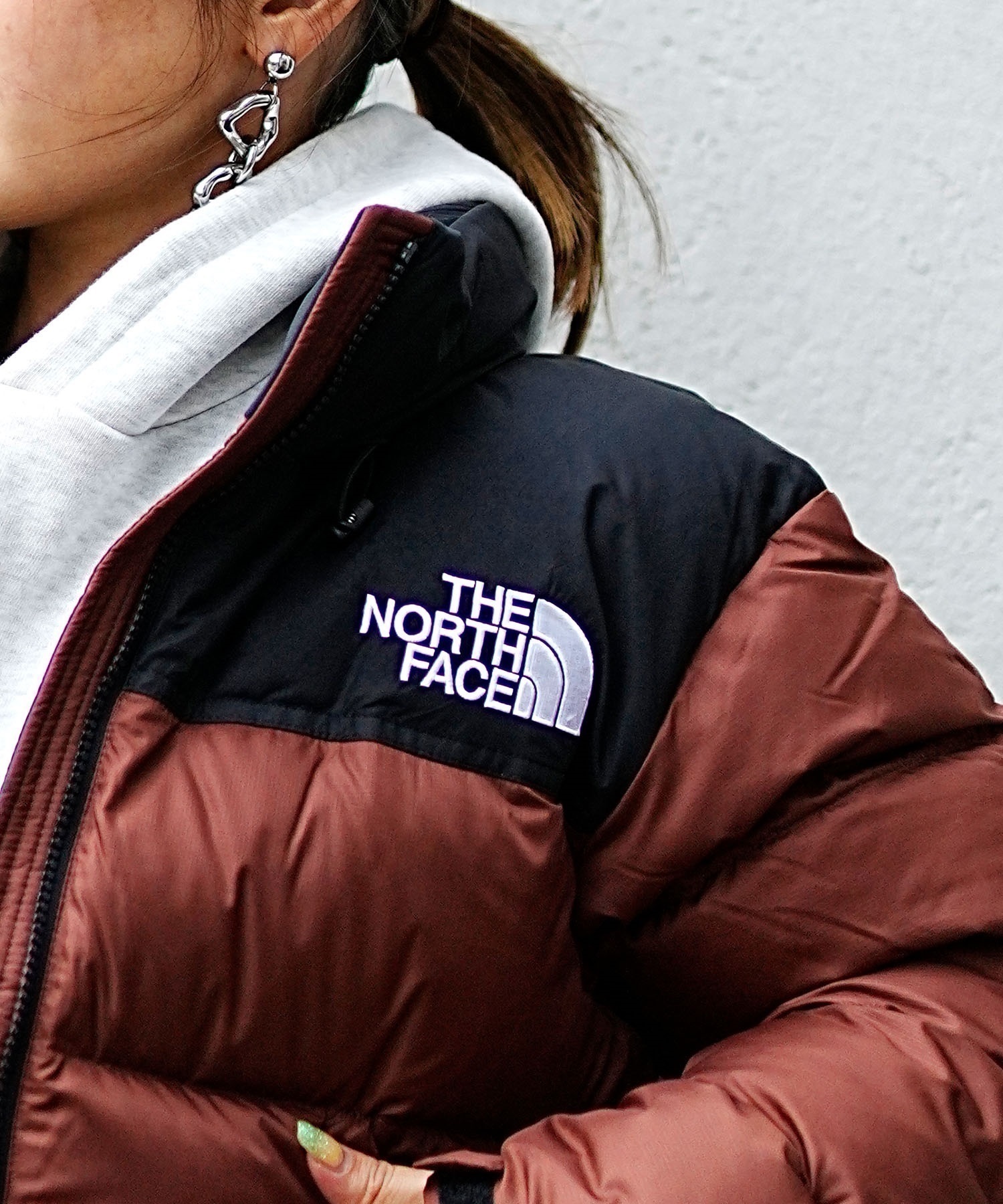 THE NORTH FACE/ザ・ノース・フェイス SHORT NUPTSE JKT ショート ヌプシジャケット レディース ダウンジャケット 撥水 NDW92335(CA-M)