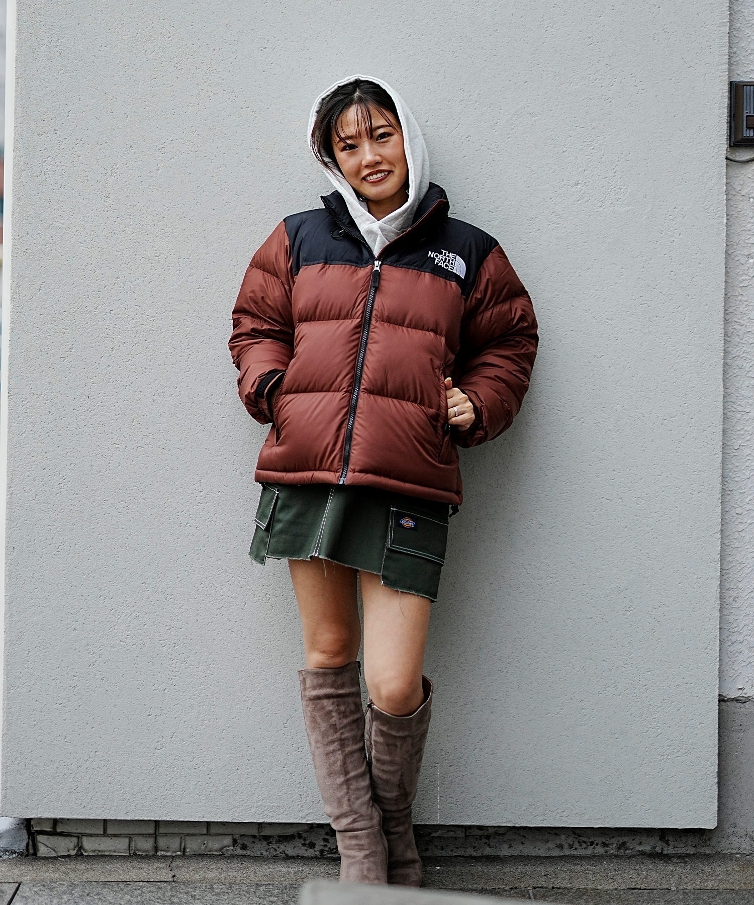 THE NORTH FACE/ザ・ノース・フェイス SHORT NUPTSE JKT ショート ヌプシジャケット レディース ダウンジャケット 撥水 NDW92335(CA-M)