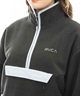 RVCA/ルーカ レディース ハーフジップ フリース BD044-772(BES0-S)