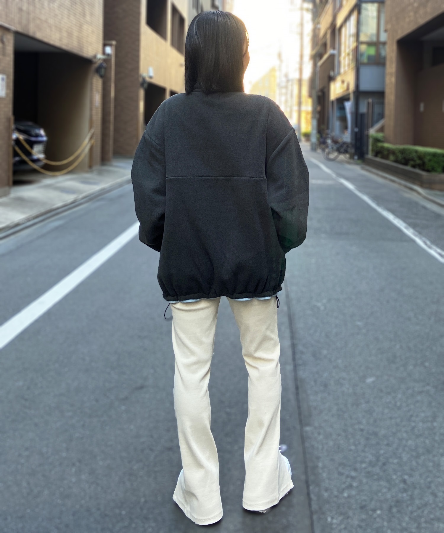 RVCA/ルーカ レディース ハーフジップ フリース BD044-772(BES0-S)