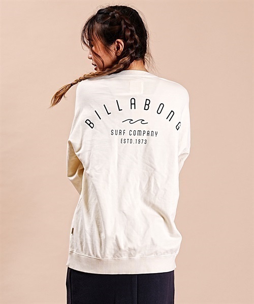 BILLABONG/ビラボン ARCH CLEAN LOGO LIGHT SWEAT CREW スウェット