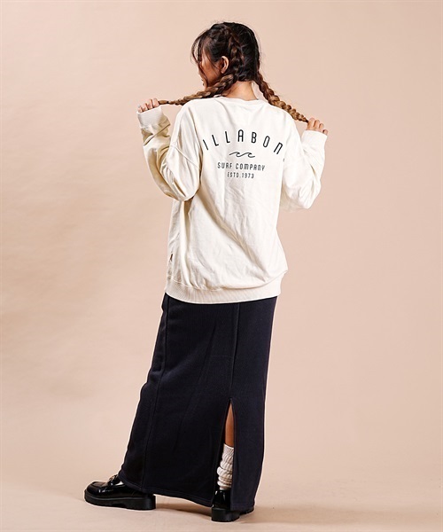 BILLABONG/ビラボン ARCH CLEAN LOGO LIGHT SWEAT CREW スウェット