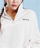 RVCA/ルーカ BANDANA BOX LOGO HALF ZIP スウェット トレーナー バックプリント BD044-156(CLO-M)