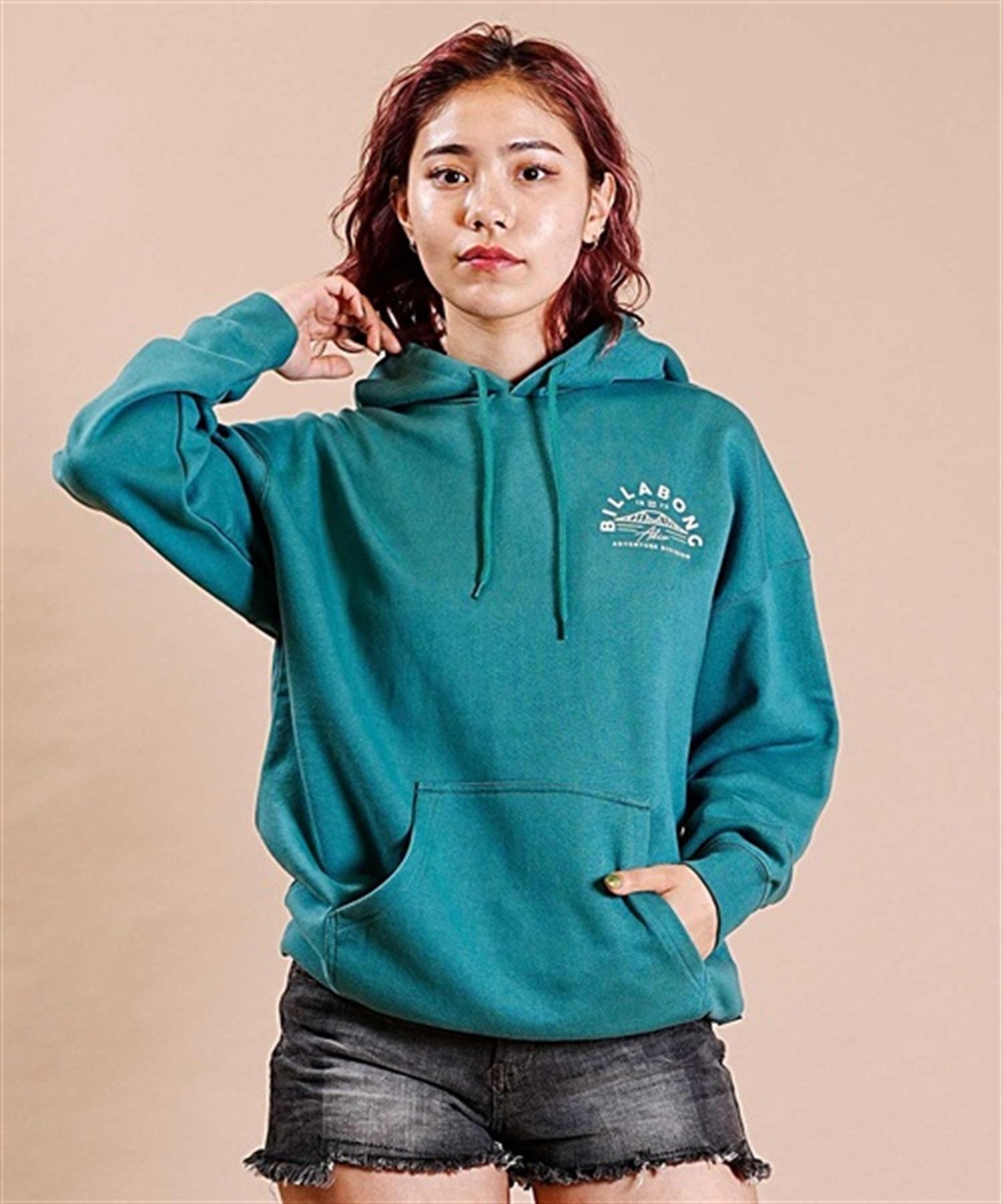 BILLABONG/ビラボン ADIV LOGO SWEAT ZIP UP PARKA スウェット