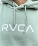RVCA/ルーカ レディース プルオーバー パーカー ビッグサイズ 裏起毛 BD044-157(WHT-S)