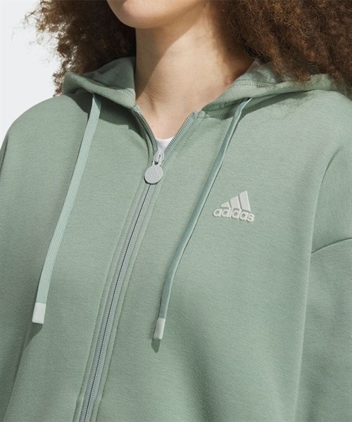 adidas/アディダス ワーディング ルーズフィット フリース フルジップ